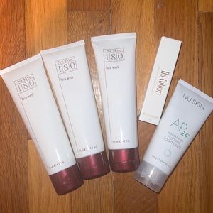 NWT NUSKIN BUNDLE, 3- 180 face wash, whitening toothpaste and eyelash treatment